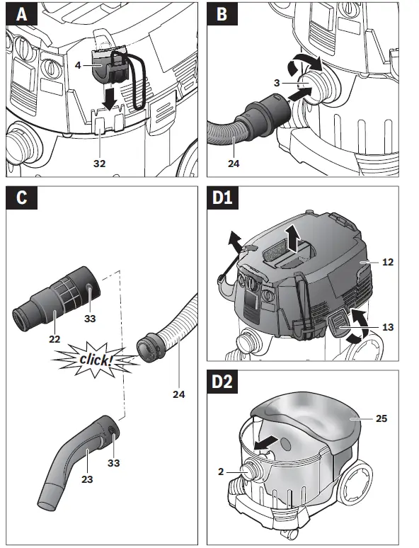 BOSCH GAS 35 M AFC Professional Vacuum Cleaner-fig10