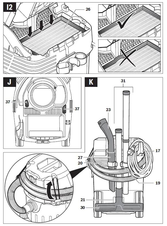 BOSCH GAS 35 M AFC Professional Vacuum Cleaner-fig9