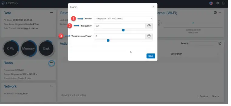 ACKCIO BEAM GW Gateway Device - fig3