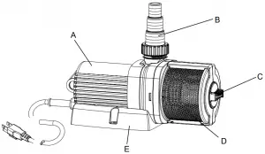 Oase-Neptun-600-Fountain-Pump-Illustration