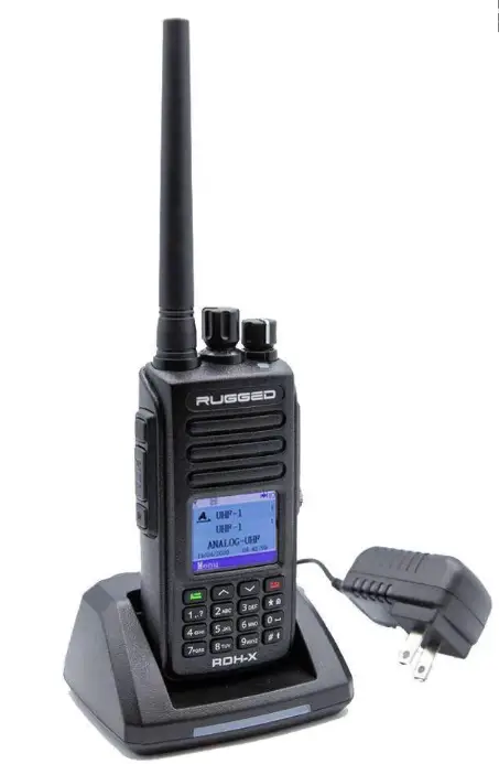 rugged radios RDH-X Dual Band Handheld Radio