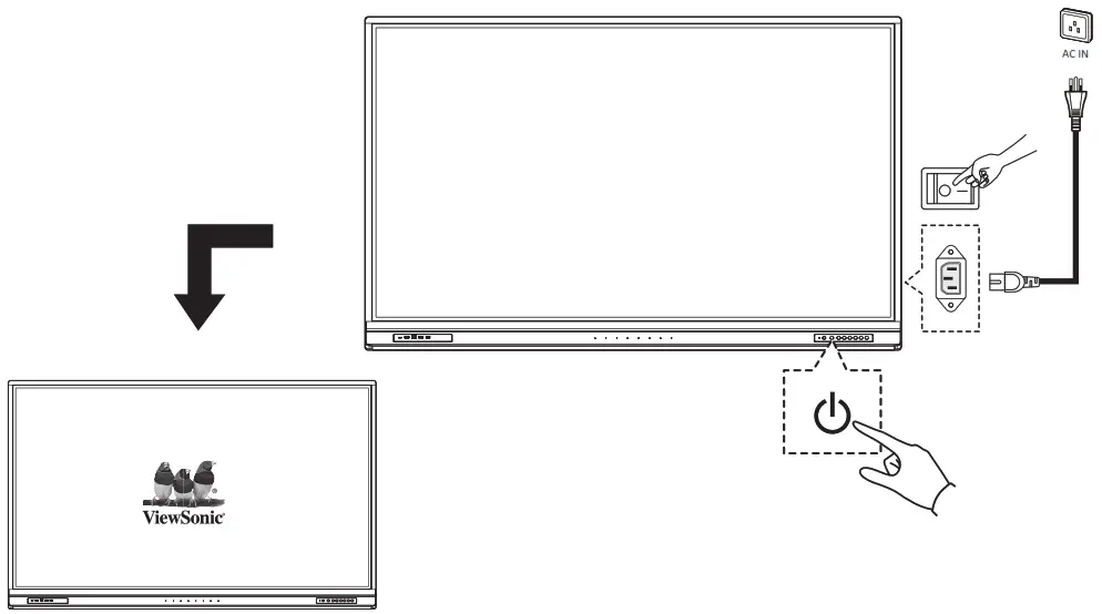 viewsonic IFP52 ViewBoard Commercial Touch Display - Fig 1