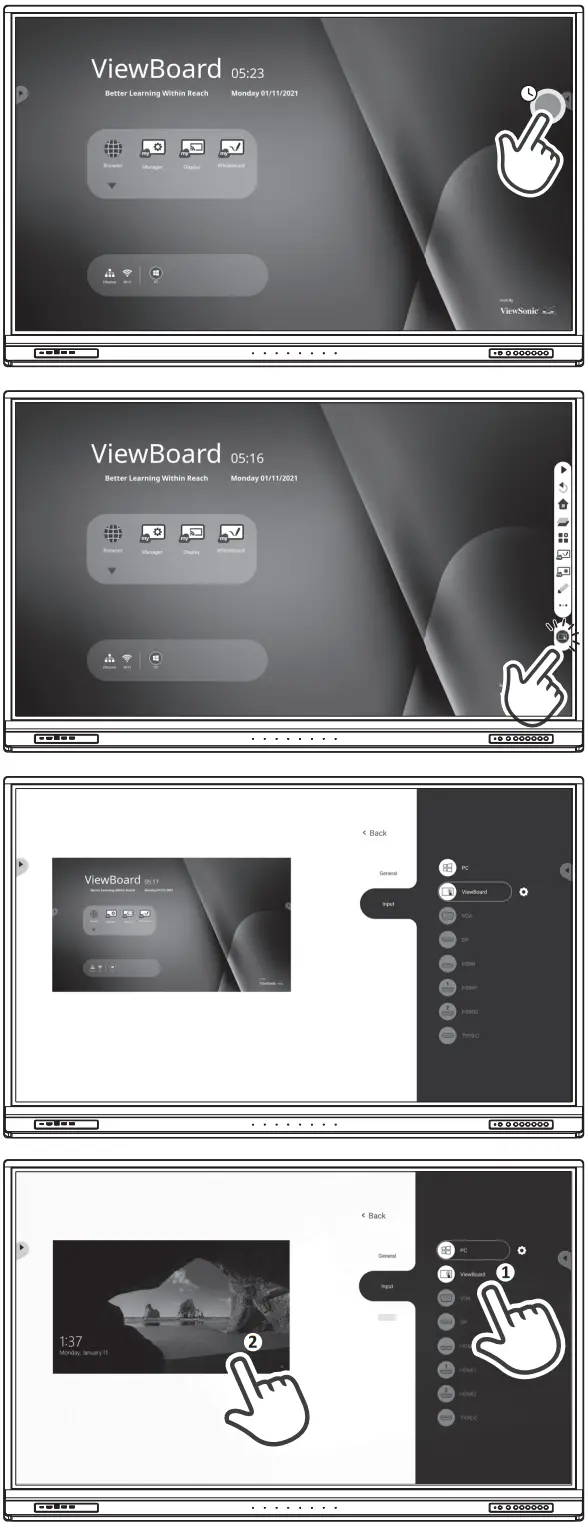 viewsonic IFP52 ViewBoard Commercial Touch Display - Fig 5