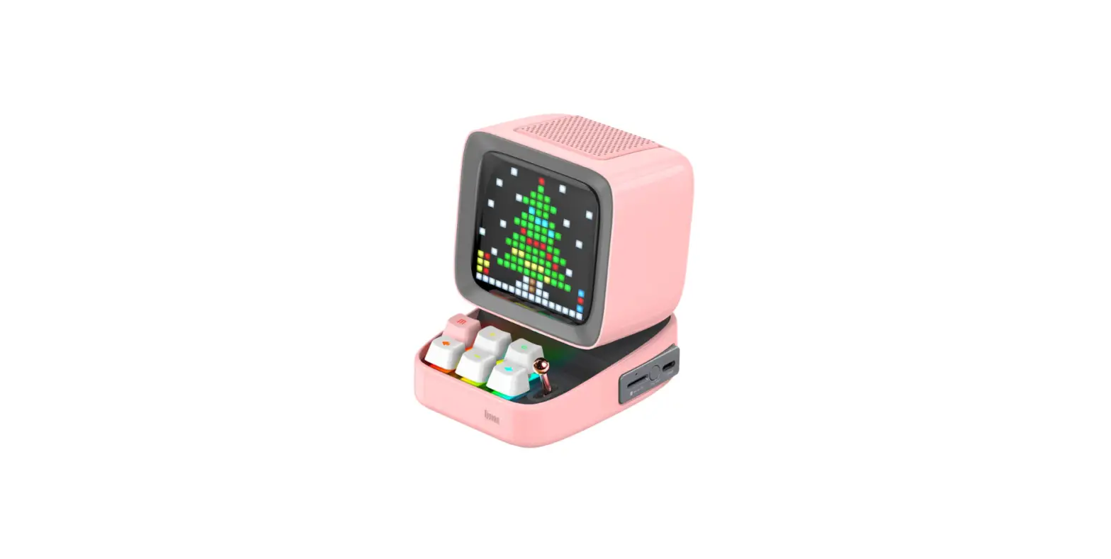 Shenzhen Divoom Technology Dit00 Ditoo Plus Retro Pixel Art Game Bluetooth Speaker User Manual