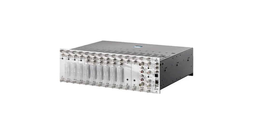 Wisi Oh 86 2 Compact Headend Instruction Manual