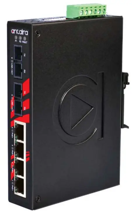 Antaira-LNP-0602-Industrial-Unmanaged-PoE-Switch-Product