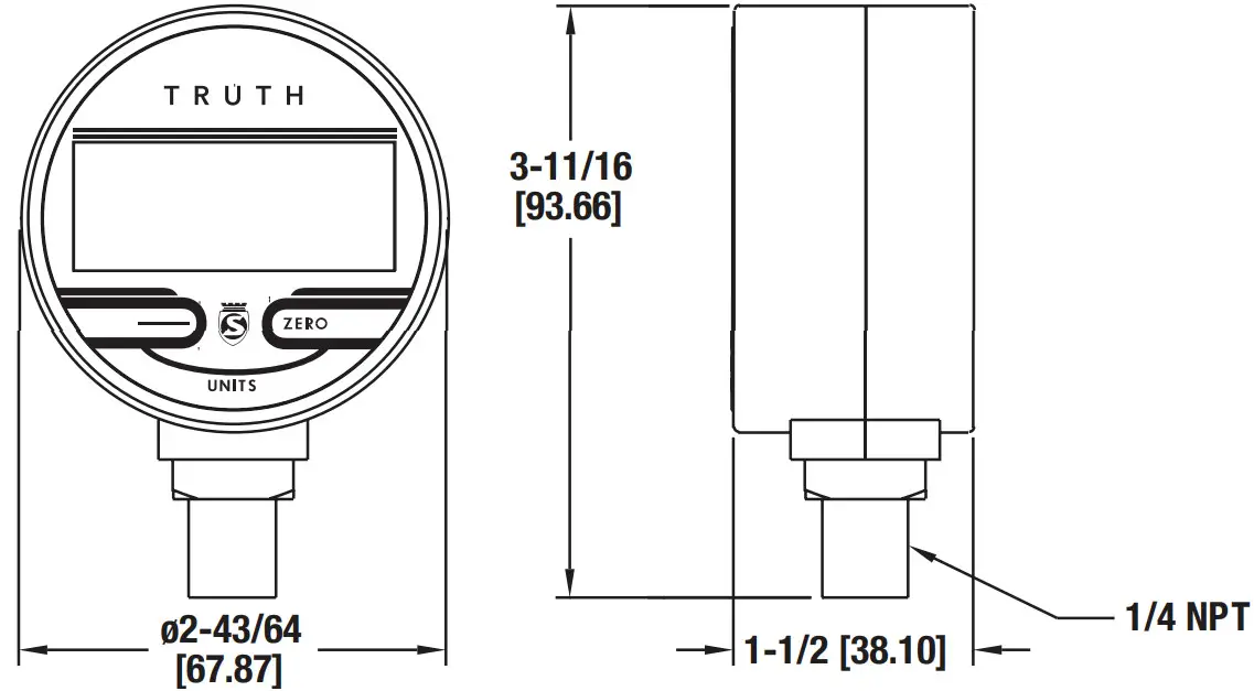 SILCA TRUTH Digital Pressure Gauges
