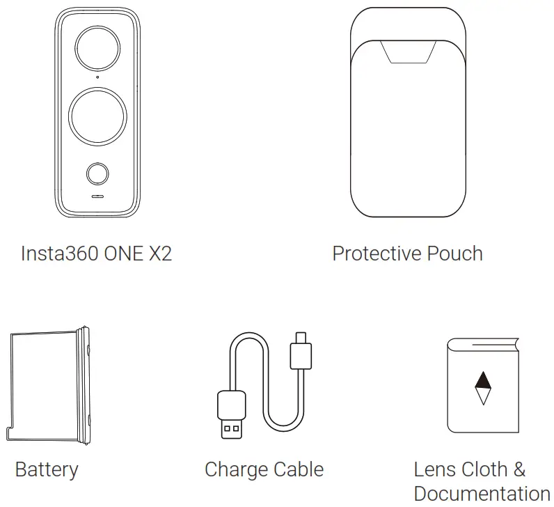 insta360 x2 pocket camera