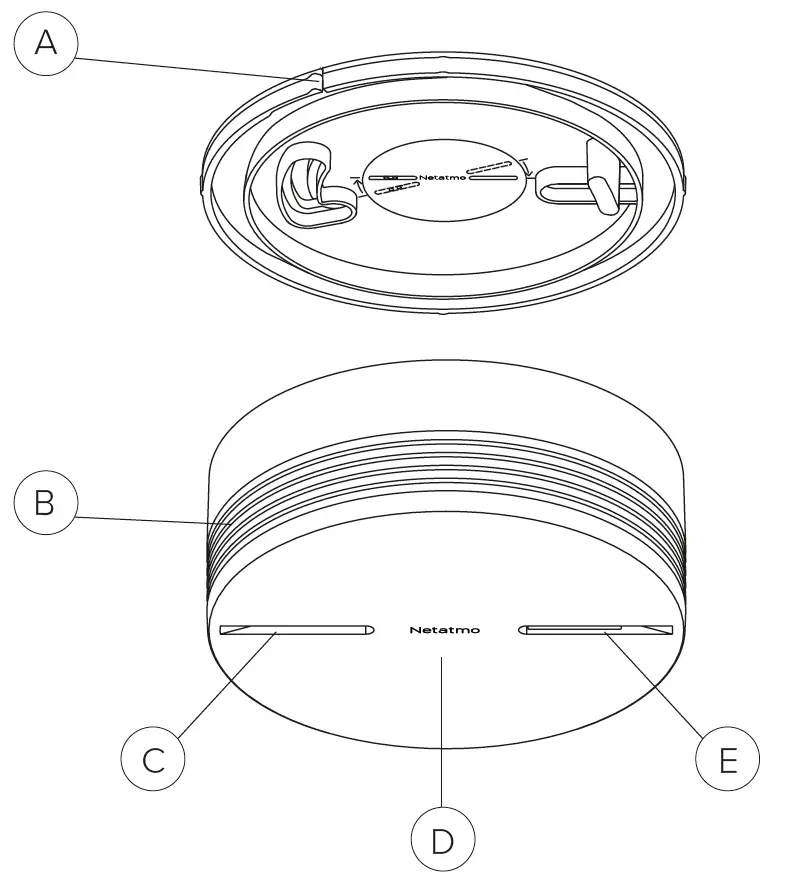 Netatmo NSD01 Smart Smoke Alarm - product overview