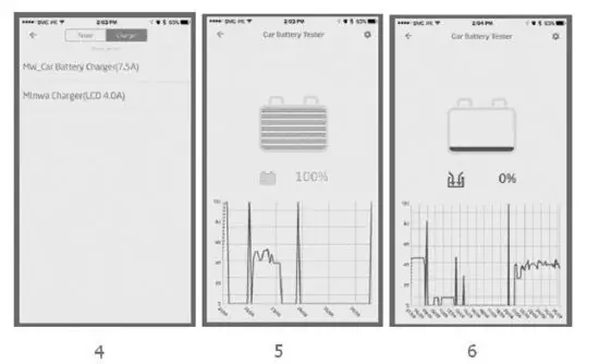 FIG 16 MOBILE APPLICATION USER INTERFACE