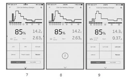 FIG 17 MOBILE APPLICATION USER INTERFACE