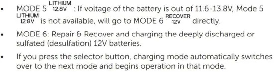FIG 7 SWITCHING BETWEEN MODES