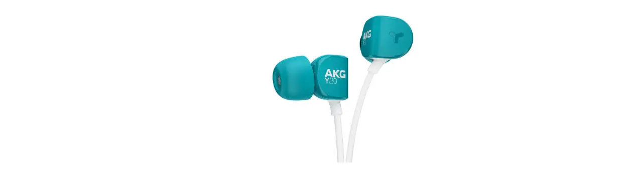 Akg Lightweight In-ear Headphone, Teal User Guide
