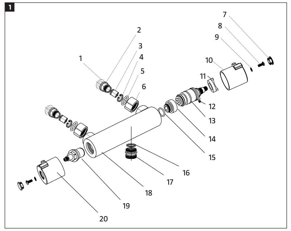 CUR AQUA 003927 Bathroom Shower Mixer - fig