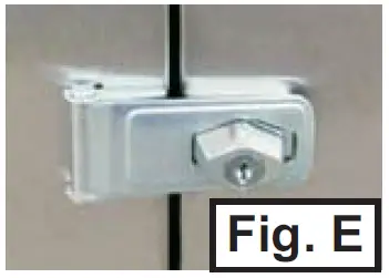 Cadco CBC-GG-B2-L1 Chestnut MobileServ Standard 2 Bay Grab and Go Mobile Merchandising Cart-12