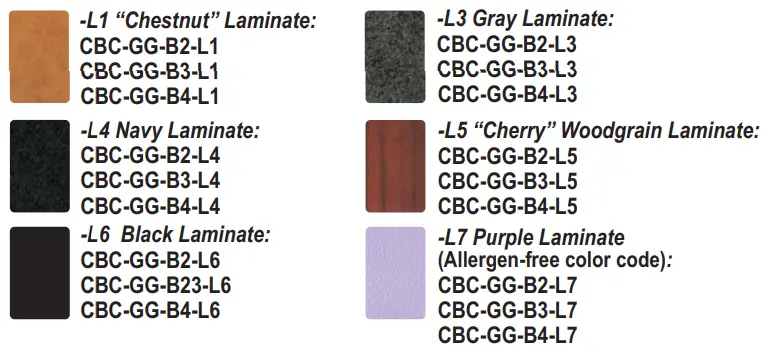 Cadco CBC-GG-B2-L1 Chestnut MobileServ Standard 2 Bay Grab and Go Mobile Merchandising Cart-23