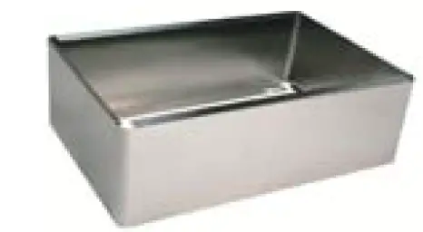 Cadco CBC-GG-B2-L1 Chestnut MobileServ Standard 2 Bay Grab and Go Mobile Merchandising Cart-3