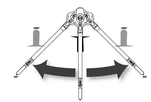 MINN KOTA Vantage 80 Transom Mount Trolling Motor User Manual - ARTICULATED STEERING