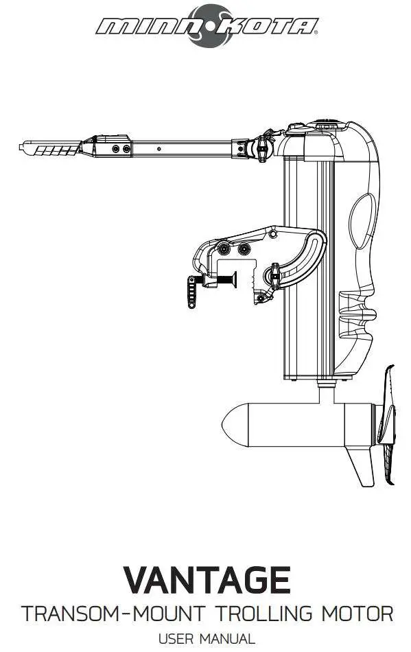 MINN KOTA Vantage 80 Transom Mount Trolling Motor User Manual