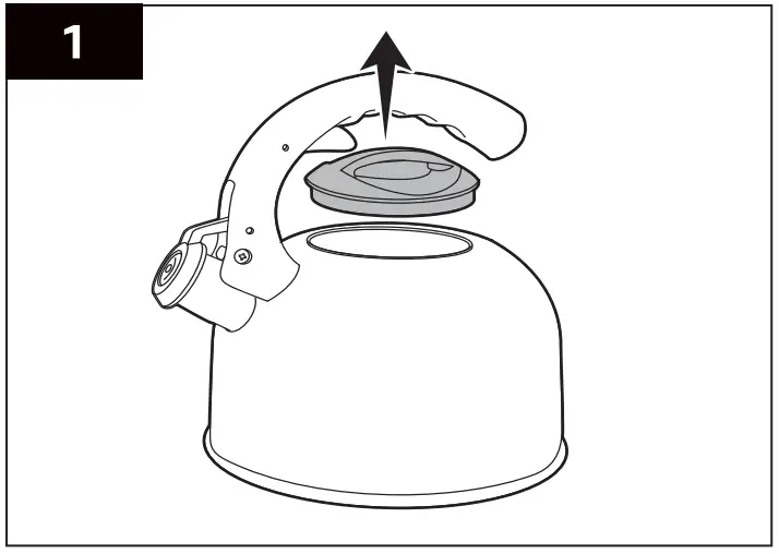 amazon basics B08B9H8MH7 Stainless Steel Tea Kettle - fig 2