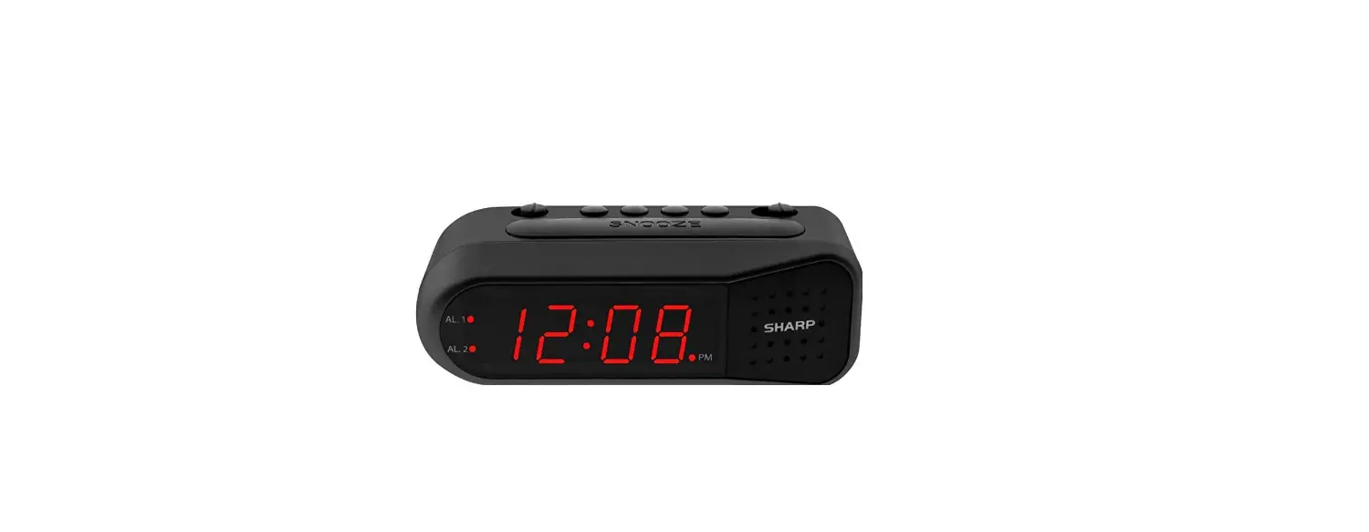 Sharp Spc276 Digital Alarm Clock User Manual