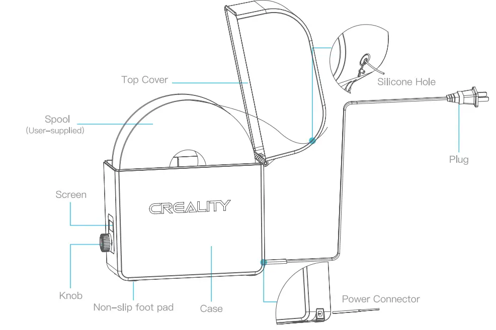 CREALITY Filament Dry Box-1