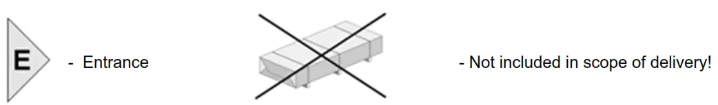 weka Flat Roof Double Carport - Rear wall