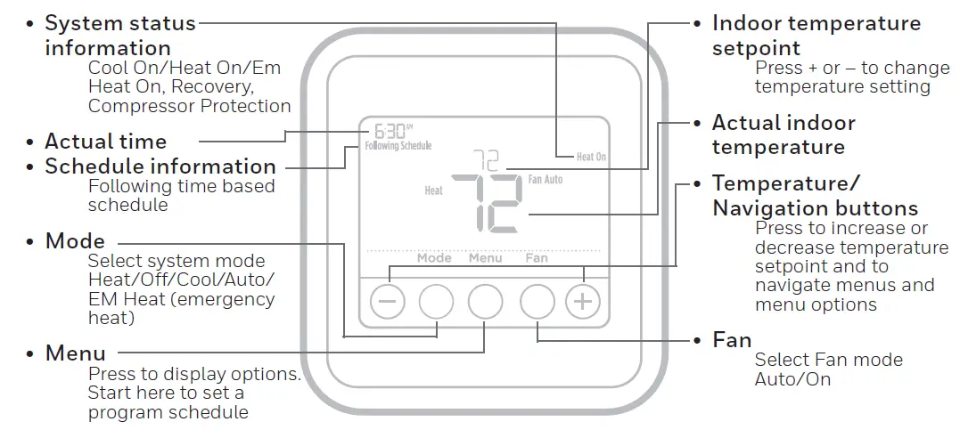 Honeywell-Home-T4-Pro-Programmable-Thermostat-fig-2
