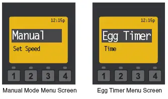 Speeds in Egg-Timer