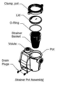 Strainer Pot Assembly