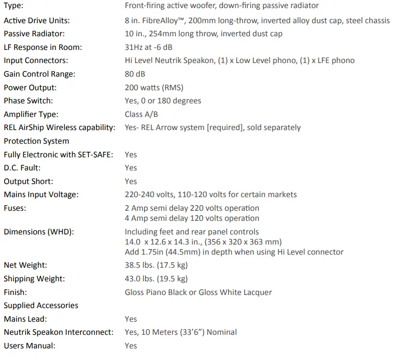 REL Acoustics T9x Subwoofer Wireless Port (13)