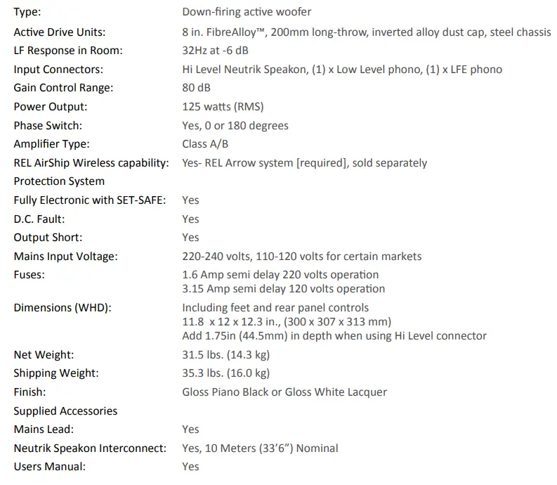 REL Acoustics T9x Subwoofer Wireless Port (14)
