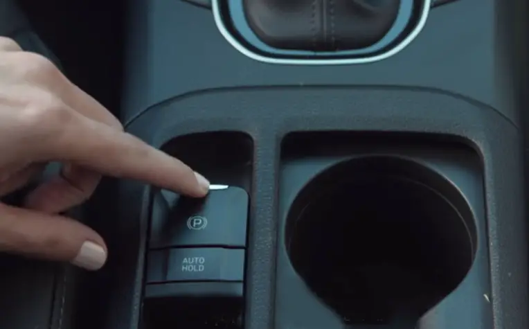 parking brake switch down