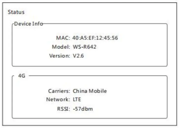 4G Internet Mode Setting