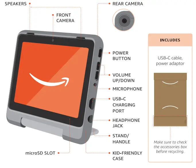 amazon Fire HD 8 KidsPro Smart Tablet-