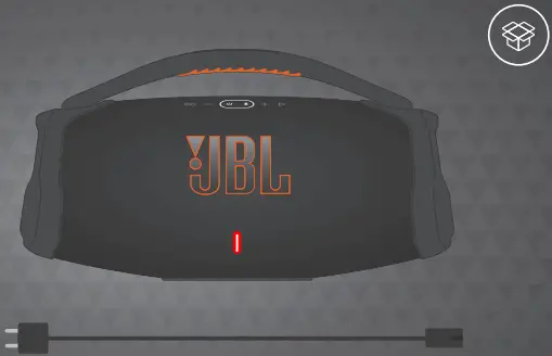 JBL Boombox 3 Portable Bluetooth Speaker A01a