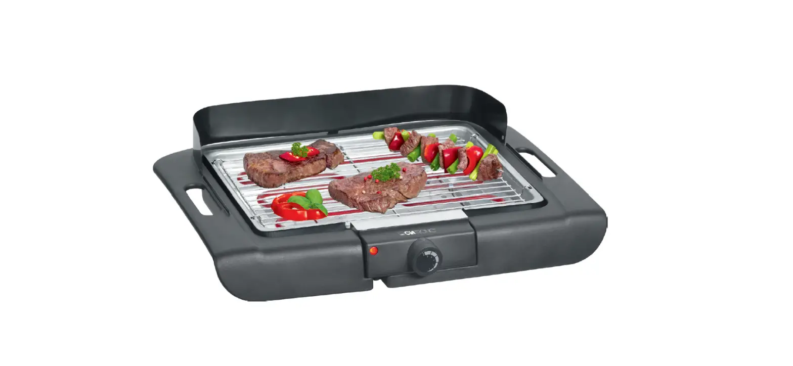 Clatronic Bq 3507 Barbeque Table Grill Instruction Manual