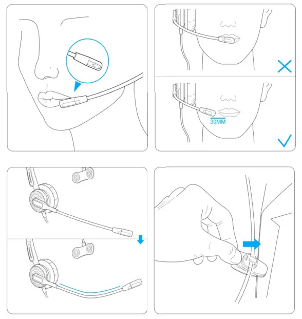 Fanvil-HT201-HT202-Headset-FIG-2