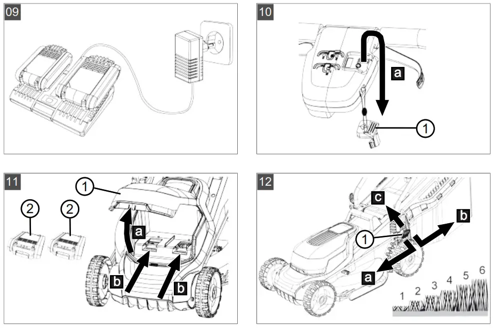 AL KO 34 8 Li Cordless Battery Powered Lawnmower - Product Overview 3