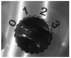 Goldair GCTP340 45cm High Velocity Tripod Fan control switch