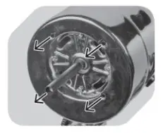 Goldair GCTP340 45cm High Velocity Tripod Fan grill mounting