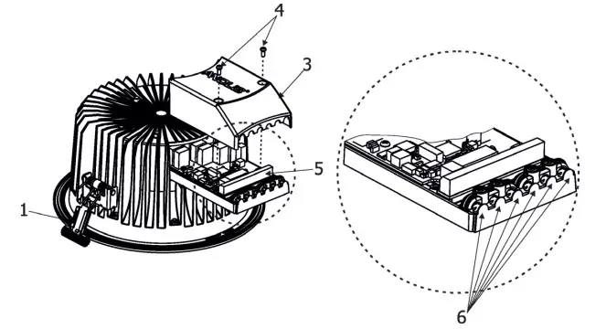 ROBE Ambiane TD Tungsten Dim Light - Figure 3