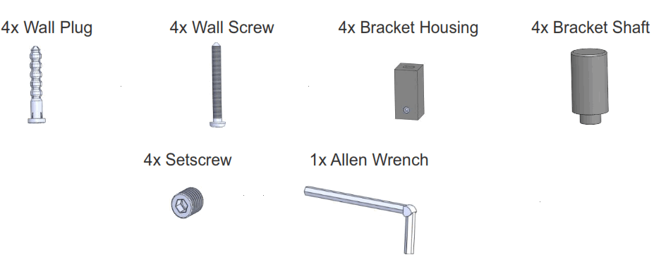 HOLYPORT Chrome Heated Towel Rail Radiator 350 x 500mm - Fig