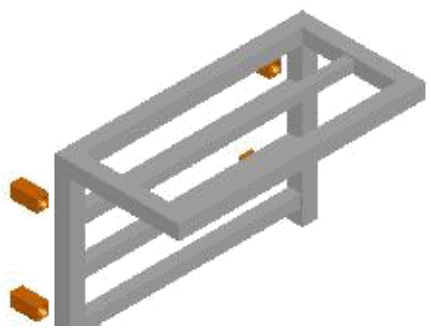 HOLYPORT Chrome Heated Towel Rail Radiator 350 x 500mm - Fig1