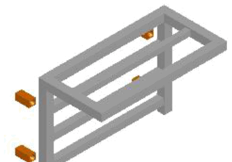 HOLYPORT Chrome Heated Towel Rail Radiator 350 x 500mm - Fig7