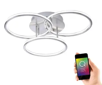 Paul-Neuhaus-Q-NEVIO-Satin-Chrome-Smart-LED-Ceiling-Light-product-image