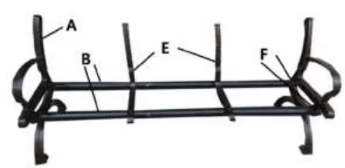 GLOBAL-436978BK-6-Inches-Aluminum-Park-Bench-w-Backrest-fig2