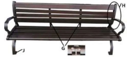 GLOBAL-436978BK-6-Inches-Aluminum-Park-Bench-w-Backrest-fig4