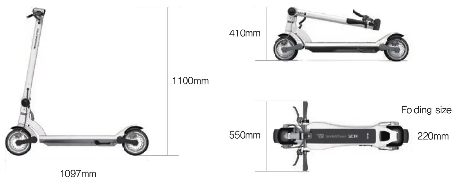 MERCANE Wide Wheel PRO CLE Alter Ego Bikes - Specification