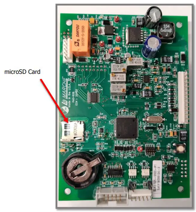 La MARCHE A12B Stationary Magnetic Amplifier Battery Charger Instruction Manual - MicroSD Card File Retrieval Instructions